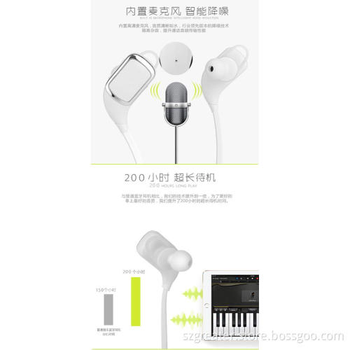 Bluetooth V4.1 headphones with microphone handsfree for mobile phones and other devices